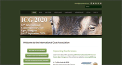 Desktop Screenshot of iga-goatworld.com